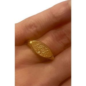 Rose GOLD MOON N SUN RING